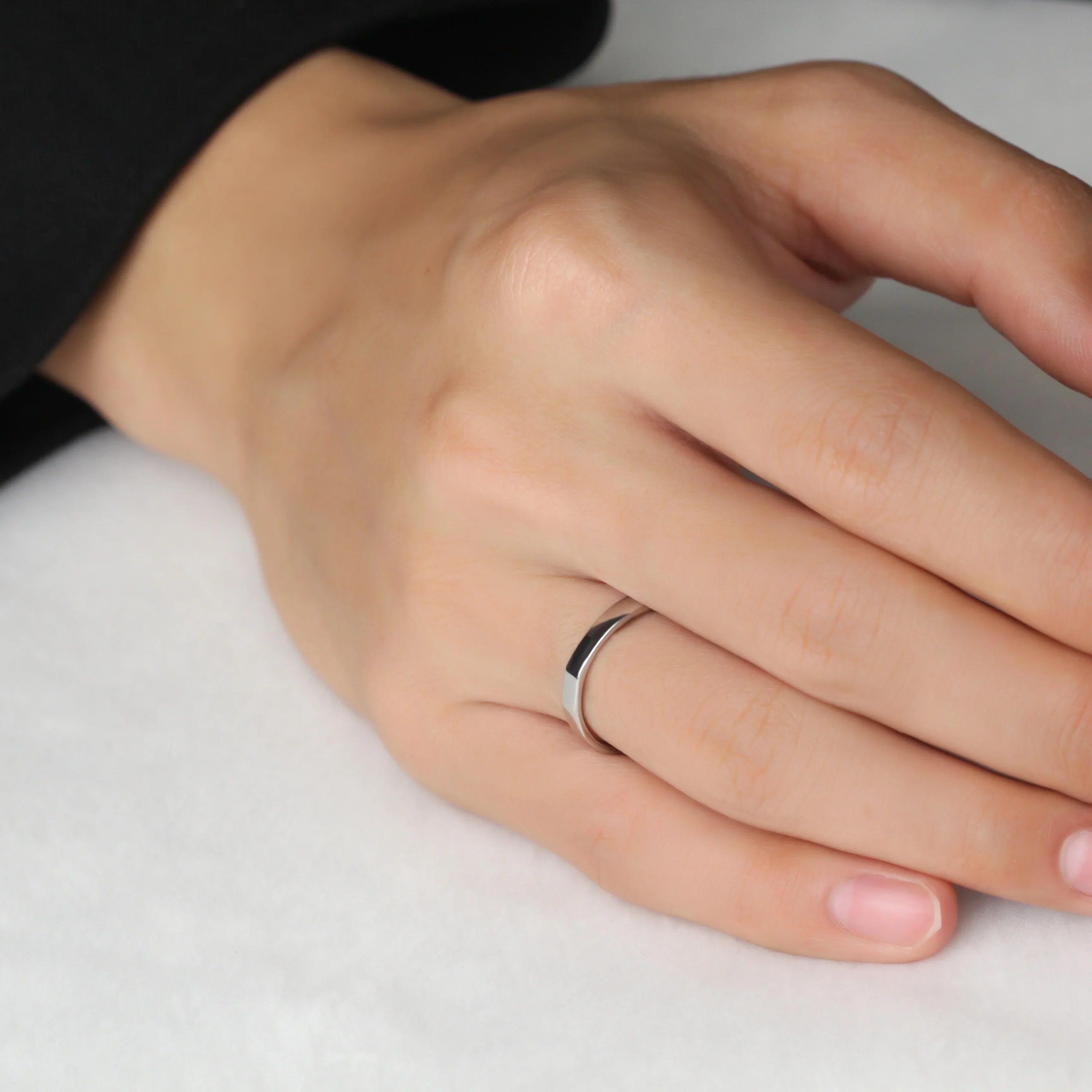 Silver Couple Rings Silver Gift for Anniversary