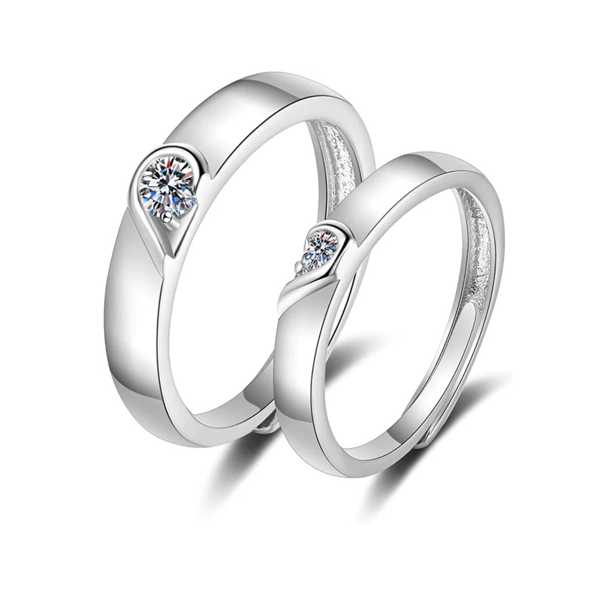 Silver Couple Rings Silver Ring For Couple