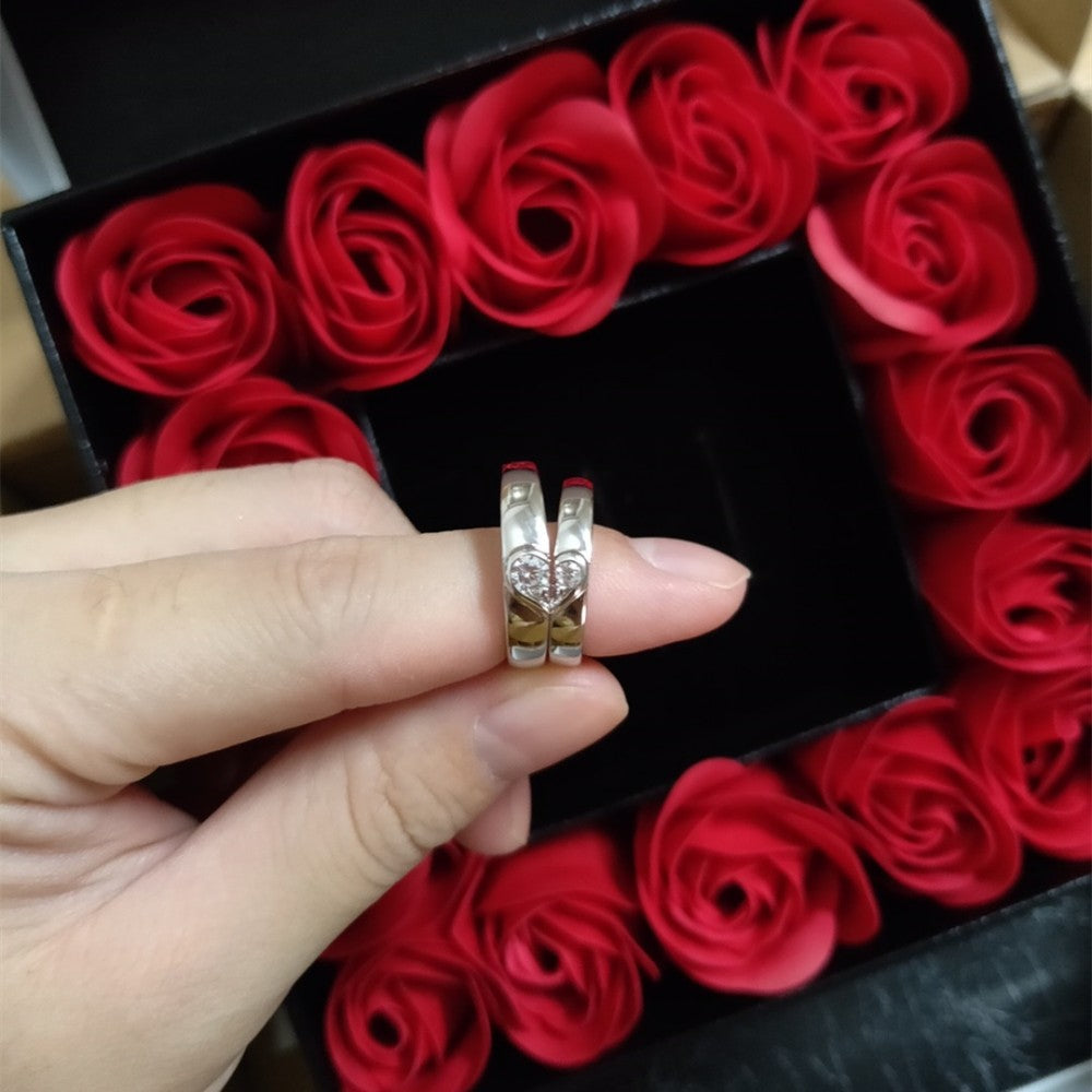 Silver Couple Rings Silver Ring For Couple
