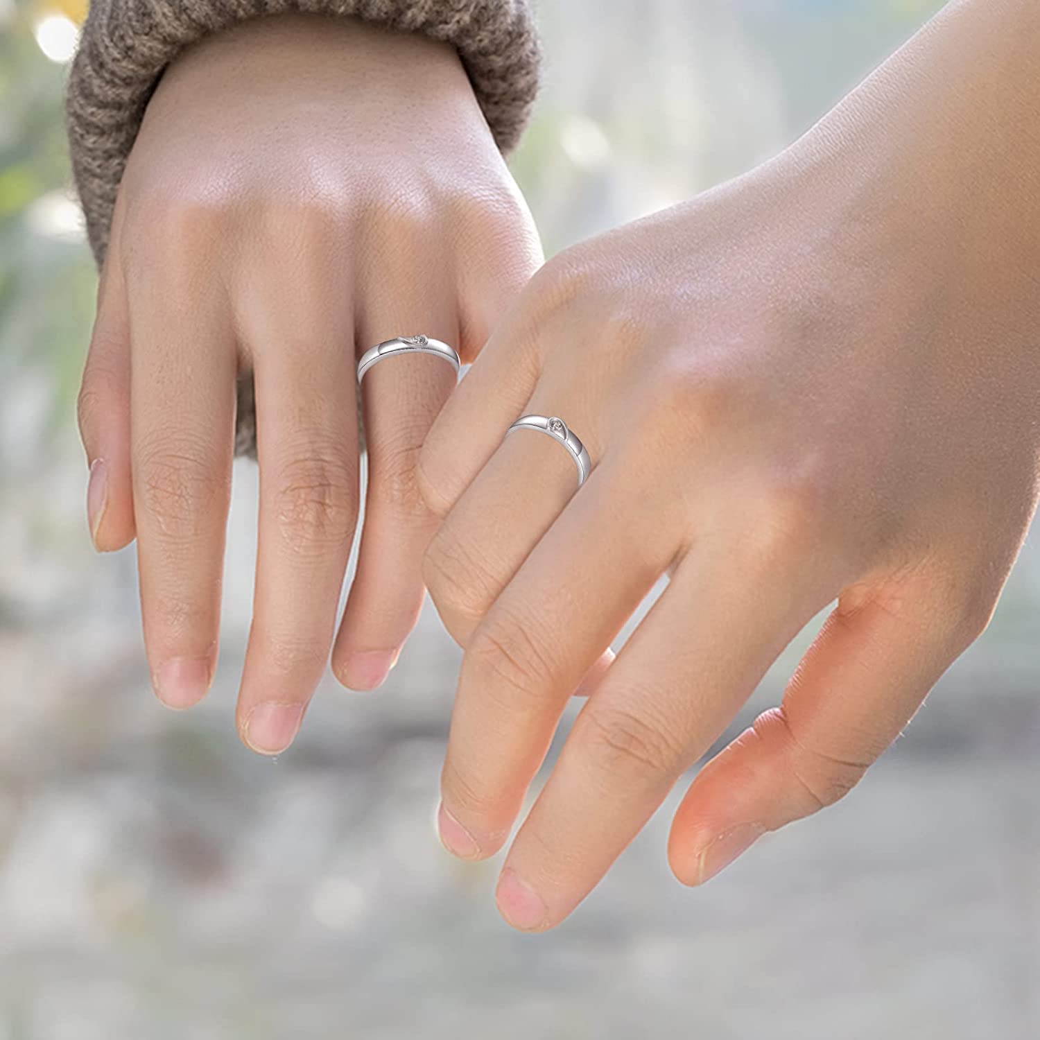 Silver Couple Rings Silver Ring For Couple