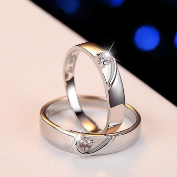 Silver Couple Rings Silver Ring For Couple